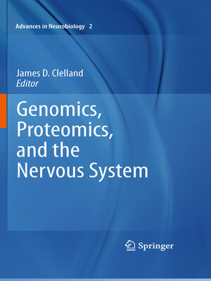 cover image of Genomics, Proteomics, and the Nervous System